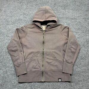 American Giant Zip-up Hoodie with Google Embroidery Size Large Womens